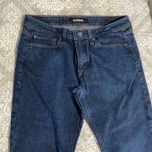 Express dark wash jeans